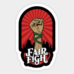 Fair Fight Sticker